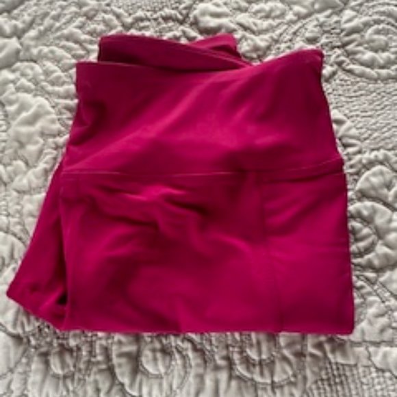 Hot Pink Yoga Pants - Picture 1 of 7